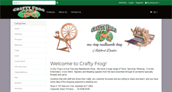 Desktop Screenshot of craftyfrog.com.au